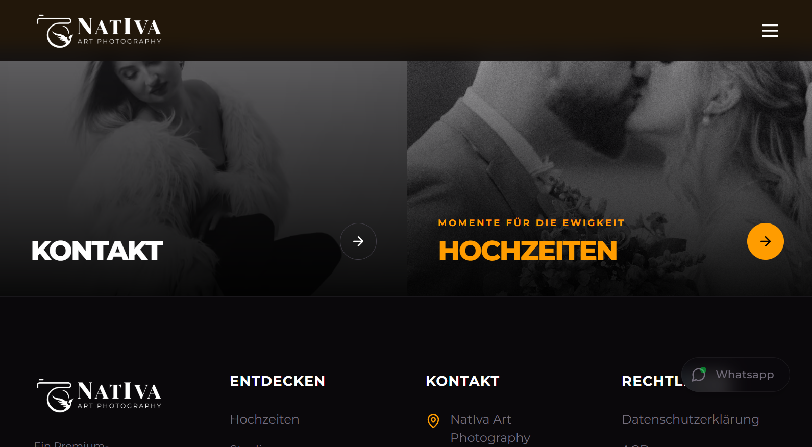 Webdesign-Referenz Besnik Estrich – Website für Estrichbau und Bodenleger